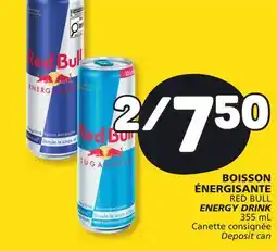 Marché Bonichoix RED BULL ENERGY DRINK offer