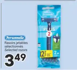 Brunet Personnelle Rasoirs jetables sélectionnés offer