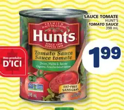 Marché Bonichoix HUNT'S TOMATO SAUCE offer