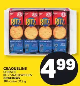 Marché Bonichoix CHRISTIE RITZ SNACKWICHES CRACKERS offer