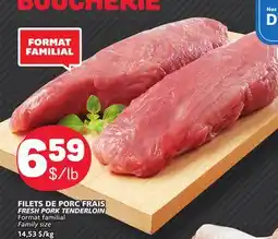 Marché Bonichoix FRESH PORK TENDERLOIN offer