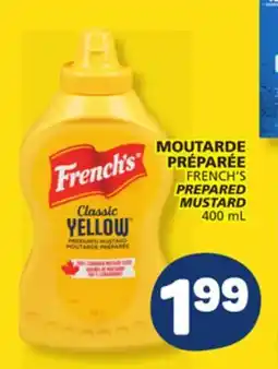 Marché Bonichoix FRENCH'S PREPARED MUSTARD offer