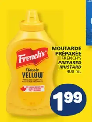 Marché Bonichoix FRENCH'S PREPARED MUSTARD offer
