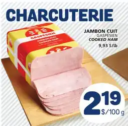 Marché Bonichoix GASPÉSIEN COOKED HAM offer