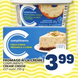 Marché Bonichoix COMPLIMENTS CREAM CHEESE offer