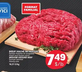 Marché Bonichoix MEDIUM GROUND BEEF offer