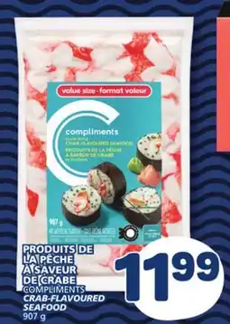 Marché Bonichoix COMPLIMENTS CRAB-FLAVOURED SEAFOOD offer