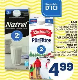 Marché Bonichoix NATREL OR LACTANTIA MILK OR CHOCOLATE MILK offer