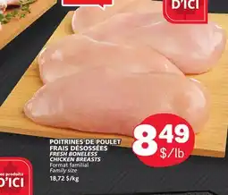 Marché Bonichoix FRESH BONELESS CHICKEN BREASTS offer