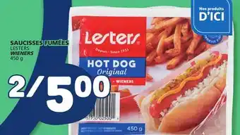 Marché Bonichoix LESTERS WIENERS offer