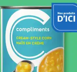 Marché Bonichoix COMPLIMENTS (341 ou 398 mL) COMPLIMENTS (284 mL) VEGETABLES OR MUSHROOMS offer