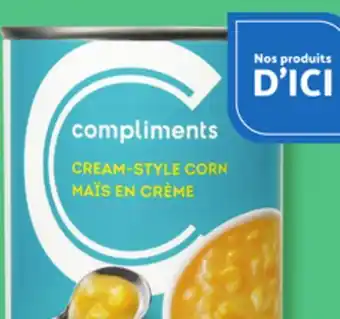 Marché Bonichoix COMPLIMENTS (341 ou 398 mL) COMPLIMENTS (284 mL) VEGETABLES OR MUSHROOMS offer