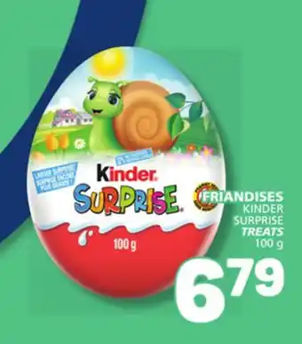 Marché Bonichoix KINDER SURPRISE TREATS offer