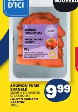 Marché Bonichoix STEAKHOUSE FROZEN SMOKED SALMON offer