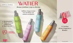 Uniprix Fragrance Watier offer