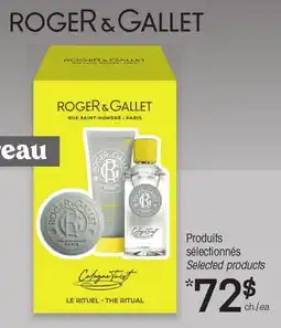 Uniprix ROGER & GALLET Produits sélectionnés / Selected products offer