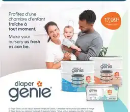 Jean Coutu Diaper Genie Make your nursery as fresh as can be offer