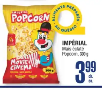 Jean Coutu IMPÉRIAL Popcorn offer