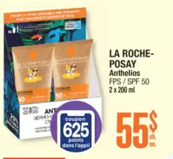 Jean Coutu LA ROCHE-POSAY Anthelios SPF 50 offer