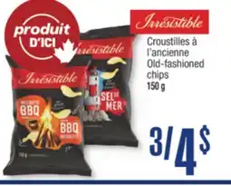 Jean Coutu IRRESISTIBLES Old-fashioned chips offer