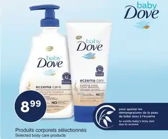 Jean Coutu BABY DOVE Selected body care products offer