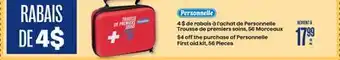 Jean Coutu Personnelle First aid kit offer