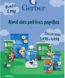 Jean Coutu GERBER Aime des petites papilles offer