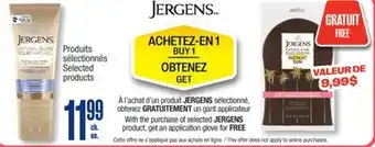 Jean Coutu JERGENS Selected product offer