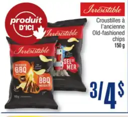 Jean Coutu IRRESISTIBLE Old-fashioned chips offer