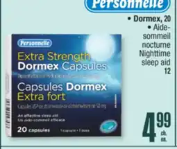 Jean Coutu PERSONNELLE Dormex offer