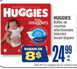Jean Coutu HUGGIES Selected boxed diapers offer