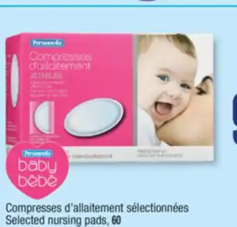 Jean Coutu Personnelle Selected nursing pads offer