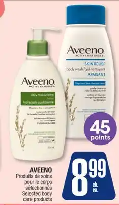 Jean Coutu AVEENO Selected body care products offer