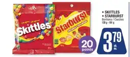 Jean Coutu SKITTLES, STARBURST Candies offer