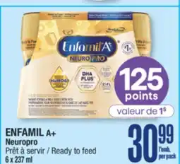 Jean Coutu ENFAMIL A+ Neuropro Ready to feed offer