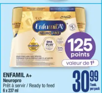 Jean Coutu ENFAMIL A+ Neuropro Ready to feed offer