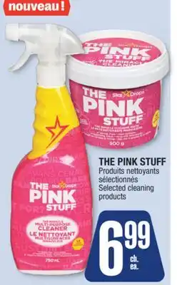 Jean Coutu THE PINK STUFF Selected cleaning products offer