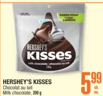 Jean Coutu HERSHEY'S KISSES Milk chocolate offer