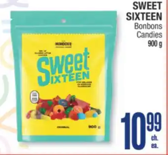 Jean Coutu SWEET SIXTEEN Candies offer