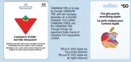 Jean Coutu Canadian Tire Gift Card offer