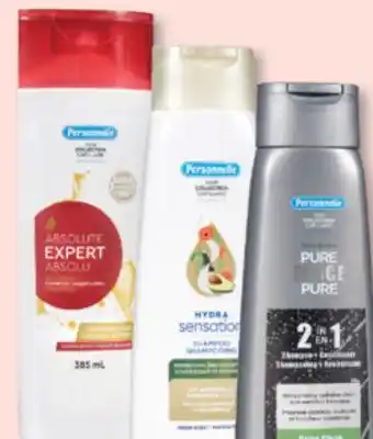 Jean Coutu PERSONNELLE Selected hair care products offer