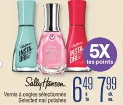 Jean Coutu SALLY HANSEN Selected nail polishes offer