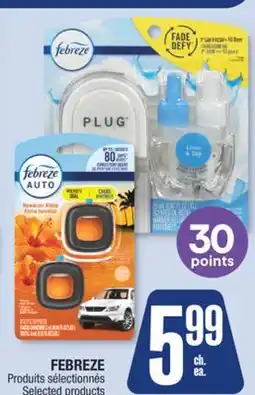 Jean Coutu FEBREZE Selected products offer