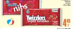 Jean Coutu TWIZZLERS Licorice offer