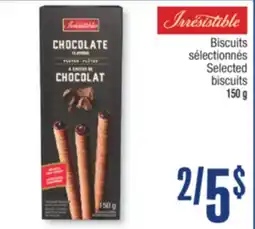 Jean Coutu IRRESISTIBLE Selected biscuits offer