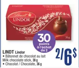 Jean Coutu LINDT Lindor offer