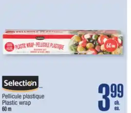 Jean Coutu SELECTION Plastic wrap offer
