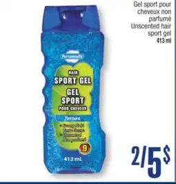 Jean Coutu PERSONNELLE Unscented hair sport gel offer