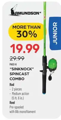 Pronature SINKNOCK SPINCAST COMBO offer