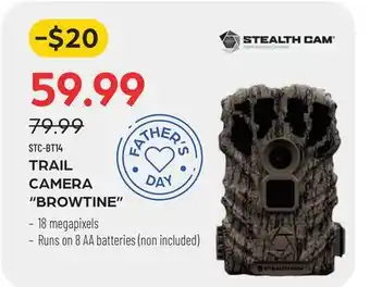 Pronature TRAIL CAMERA BROWTINE offer